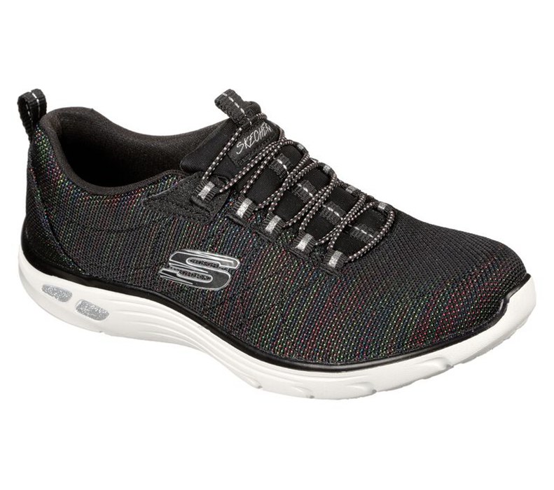 Skechers Relaxed Fit: Empire D'lux - Dance Party - Womens Sneakers Black/Multicolor [AU-YD1821]